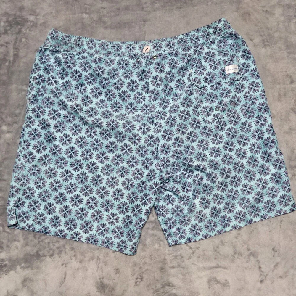 Peter Millar Seaside Collection Swim Trunks Dragonflies Men's Size Large